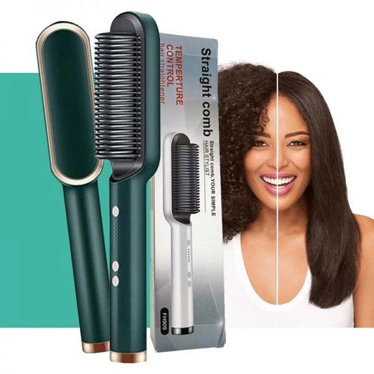 3 in 1 Hair Iron High Quality flat iron Straightening hot comb mini professional hair straightener & Curling Iron Styling Tools