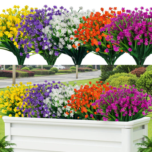 10/15pcs Artificial Flowers Baby Breath Flower